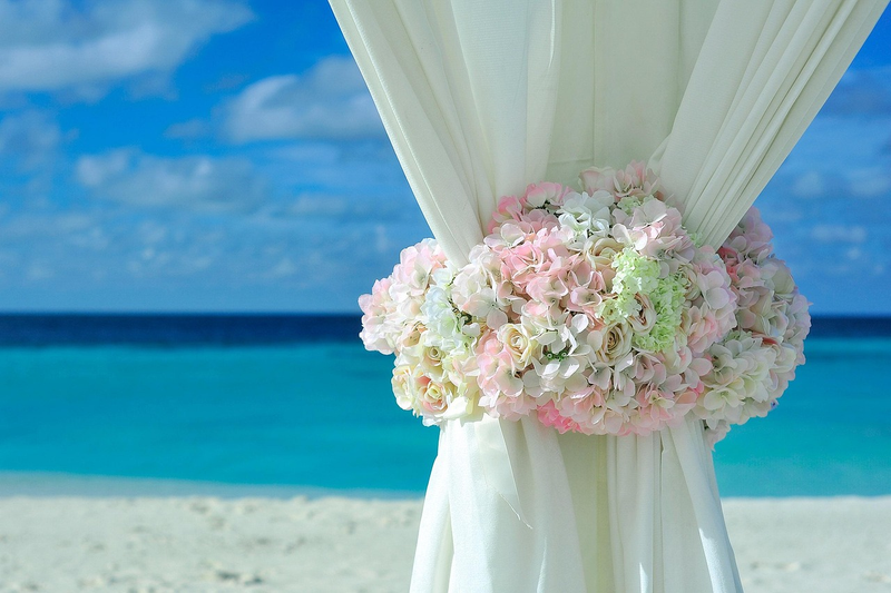 Beachfront wedding venue